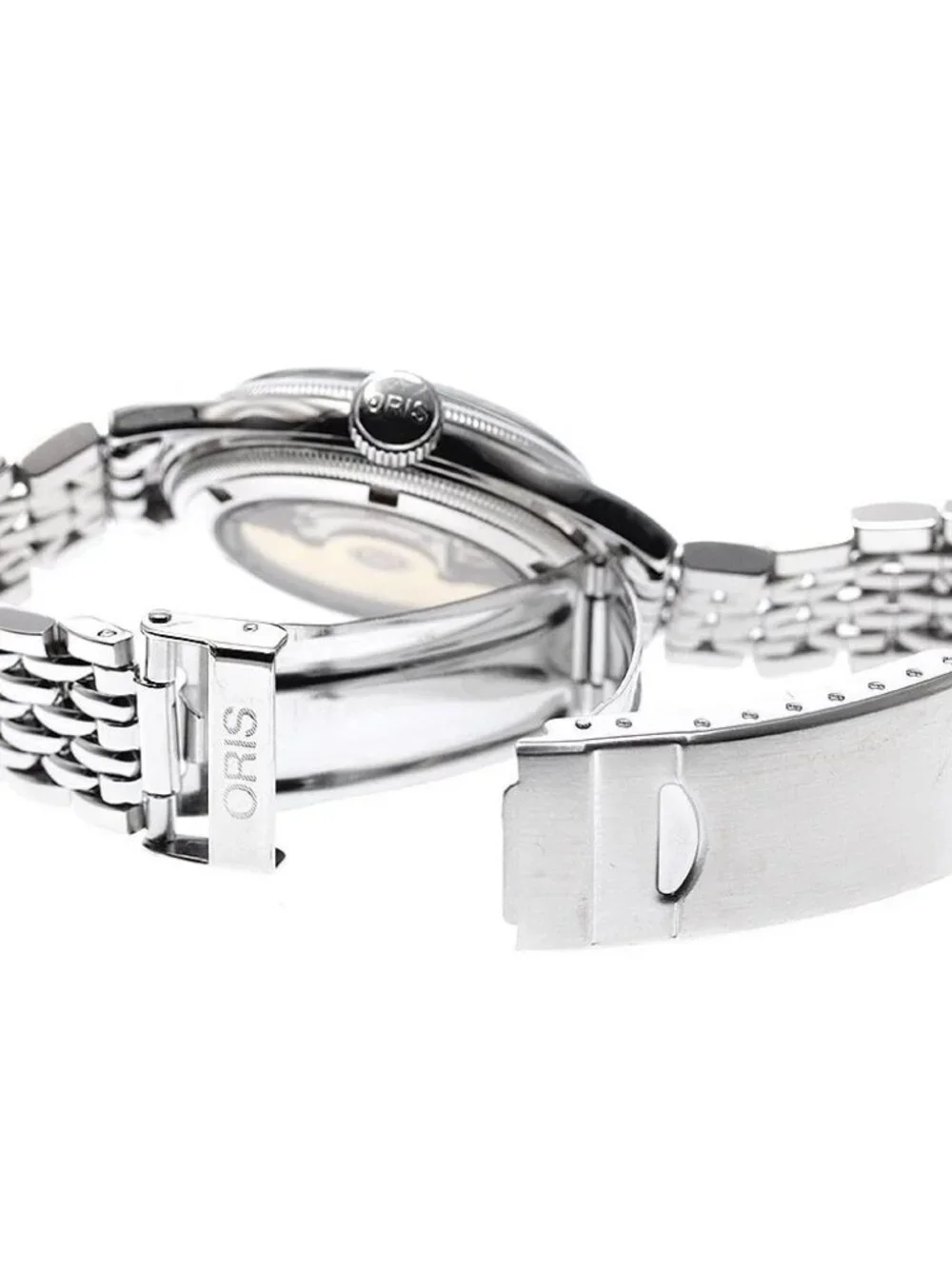ORIS 7462 Pointer Date Small Second Silver Dial Automatic Boy's Watch_960023